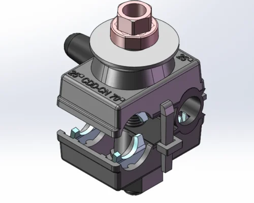 Clema de Derivatie cu Dinti Pentru Bransamente CDDCN